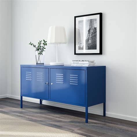 steel blue cabinets|blue ikea metal cabinet.